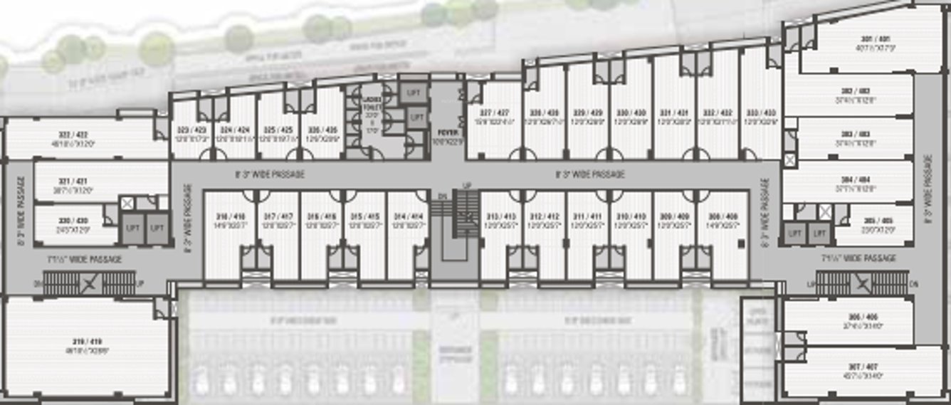 Images for Cluster Plan of Saanvy Saffron Business Park