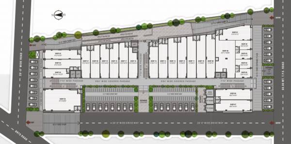 Images for Layout Plan of Saanvy Saffron Business Park