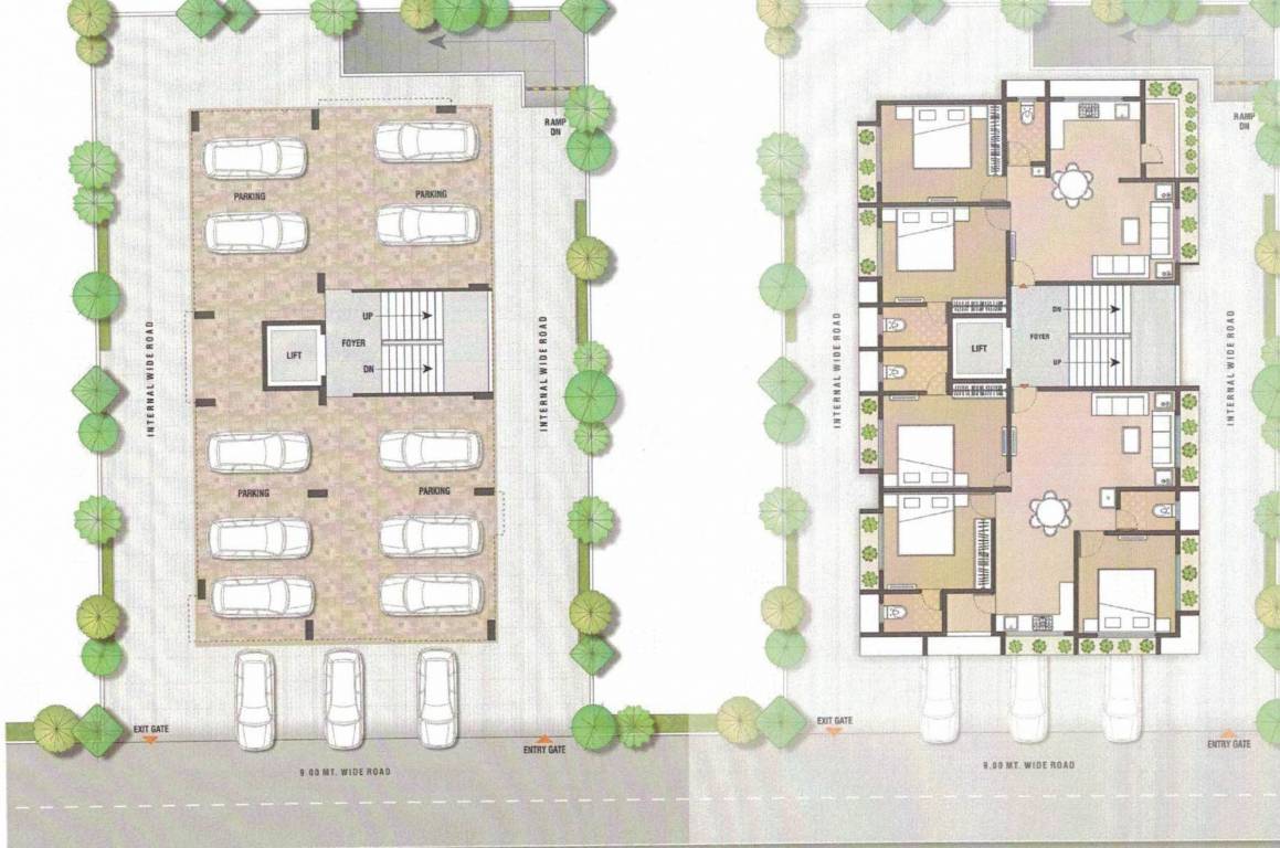 Images for Layout Plan of Shreeji Shreenath Swara