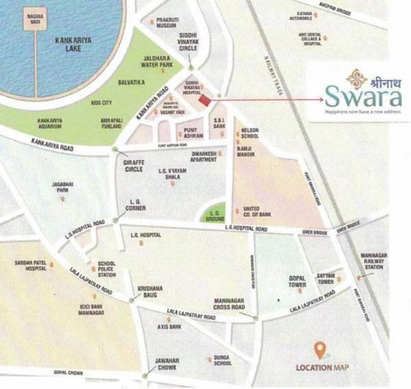 Images for Location Plan of Shreeji Shreenath Swara