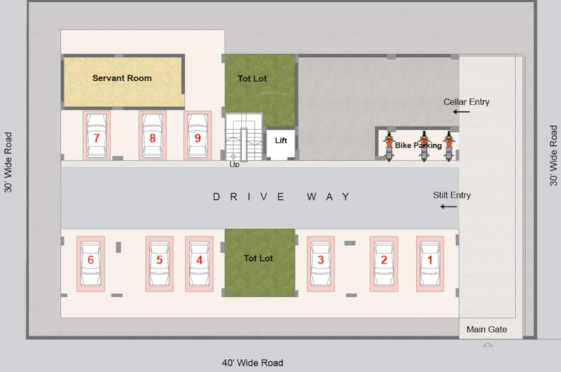Images for Cluster Plan of Rami Radha Krishna Towers