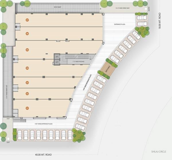 Images for Layout Plan of Shilp The Address