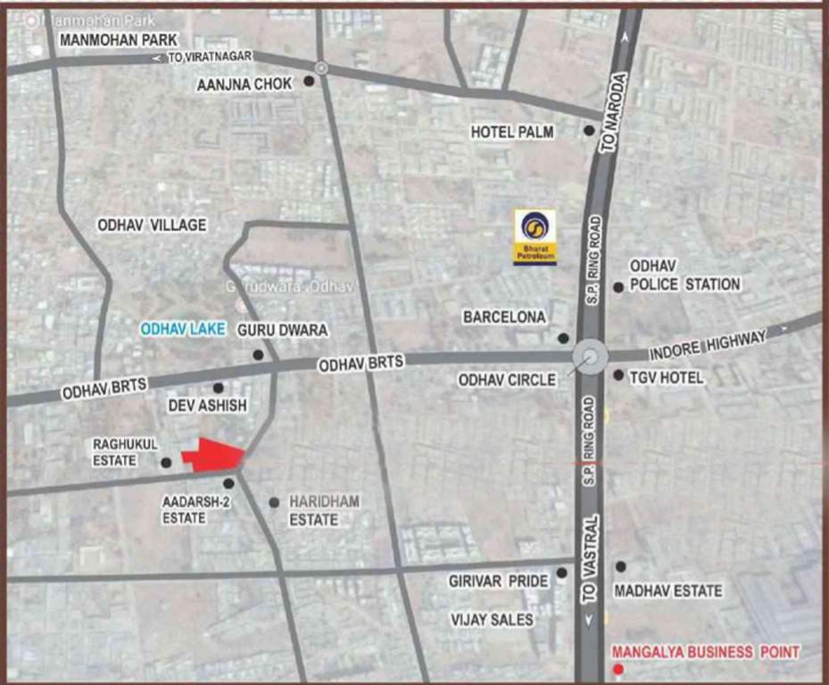 Images for Location Plan of Khodal Shivalay Industrial Estate
