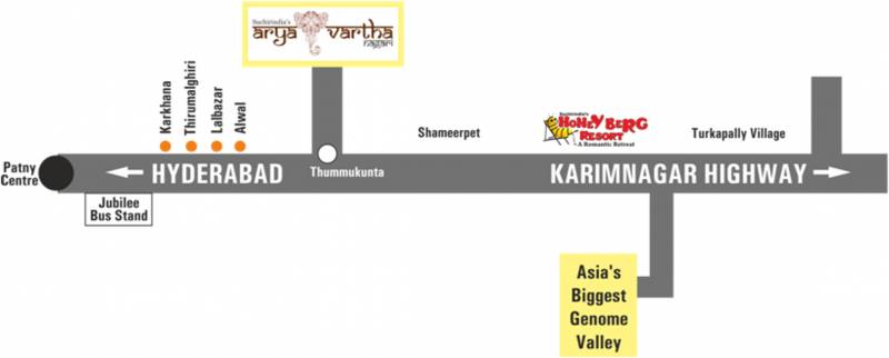 Images for Location Plan of Suchirindia Vasavi Aryavartha Nagari