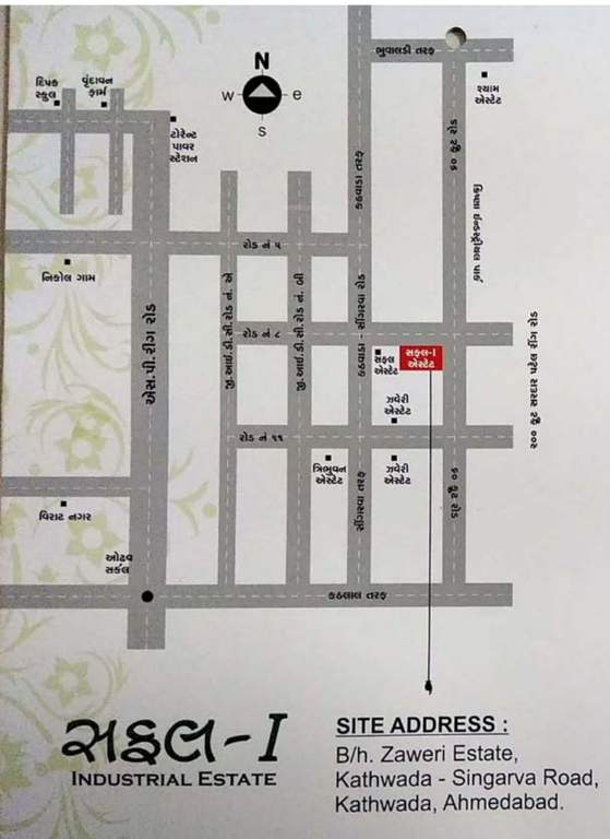 Images for Location Plan of Shreeji Safal 1 Industrial Estate