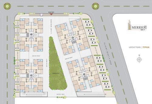  merriott-sky Images for Layout Plan of Manisha Merriott Sky