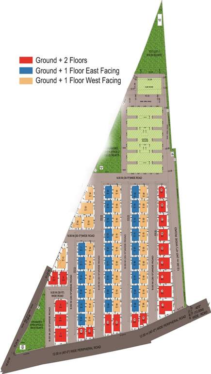  trinity villas Images for Layout Plan of Sanman Trinity Villas