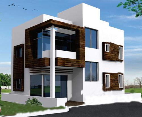  trinity-villas Images for Elevation of Sanman Trinity Villas