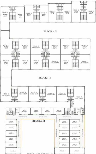 Images for Cluster Plan of Shyam Tejendra Arcade