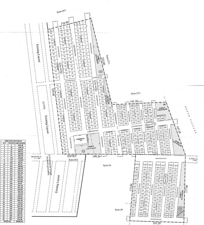  eco city Layout Plan