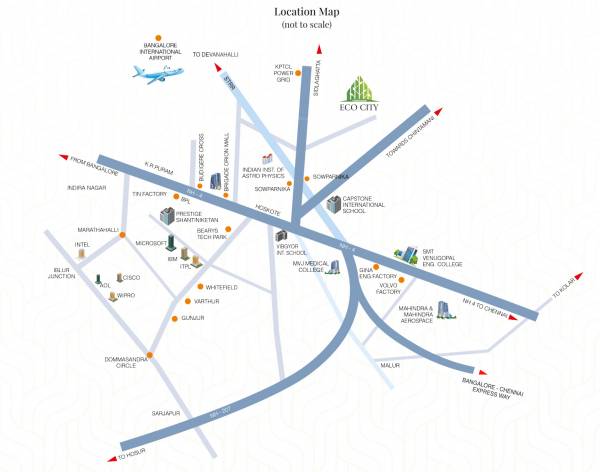  eco-city Location Plan