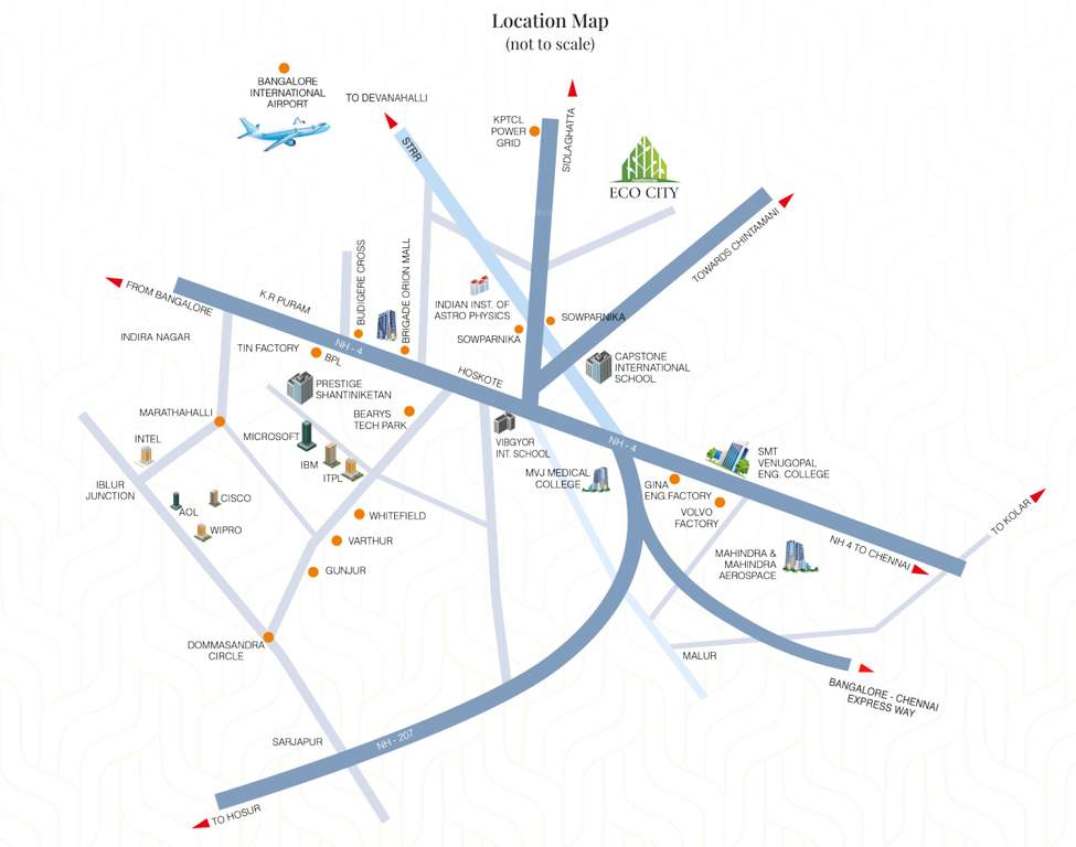  eco city Location Plan