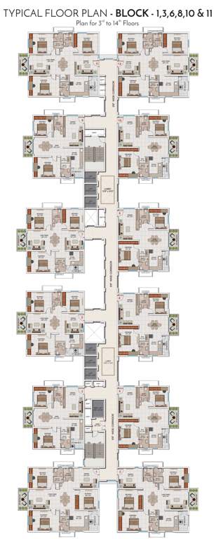 Images for Cluster Plan of My Home Mangala