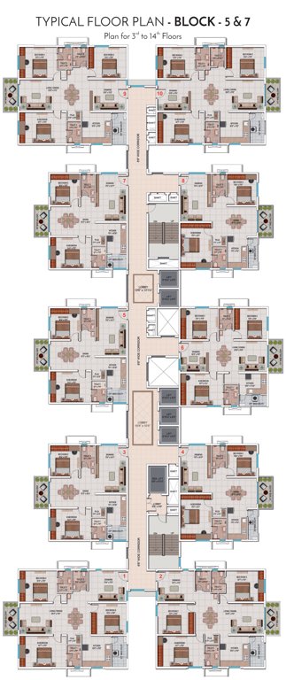 Images for Cluster Plan of My Home Mangala