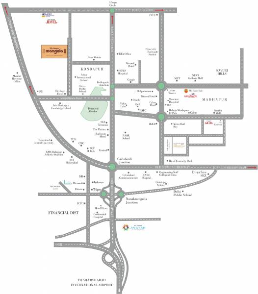 Images for Location Plan of My Home Mangala