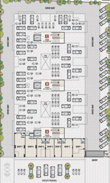 Images for Cluster Plan of Dwarkesh Elegance