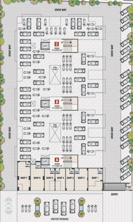 Images for Cluster Plan of Dwarkesh Elegance