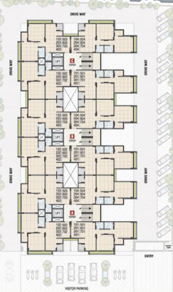 Images for Cluster Plan of Dwarkesh Elegance