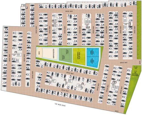  galaxy-towers Images for Layout Plan of Surya Galaxy Towers