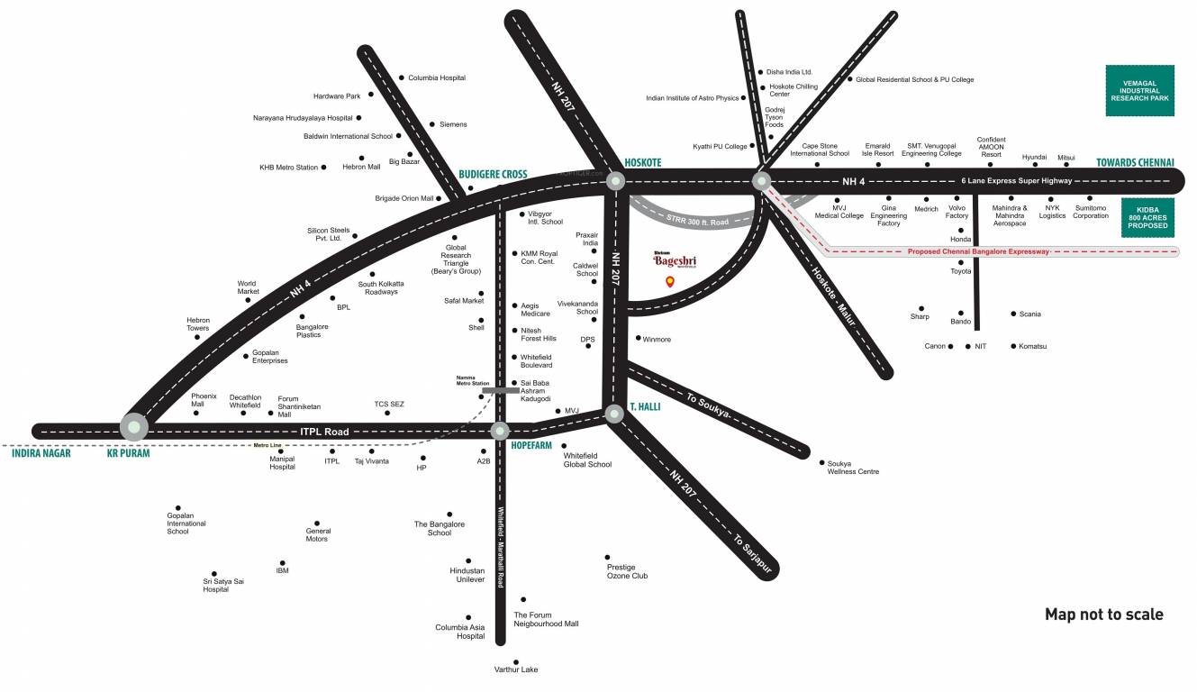 bageshri Location Plan