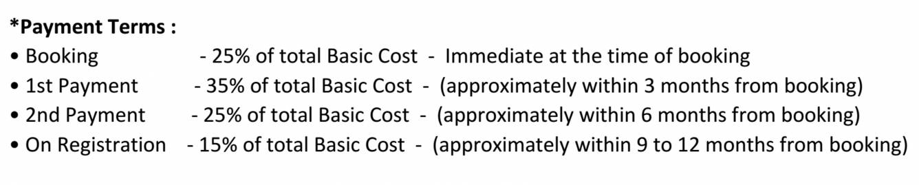 Images for Payment Plan of Shriram Bageshri Payment Plan