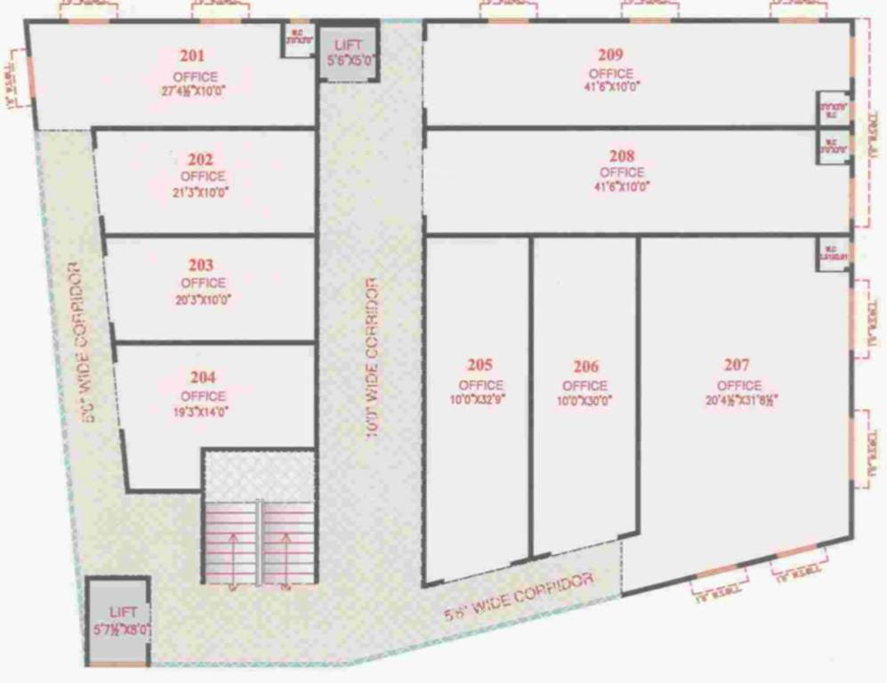 Images for Cluster Plan of Laksh Omkar Plaza