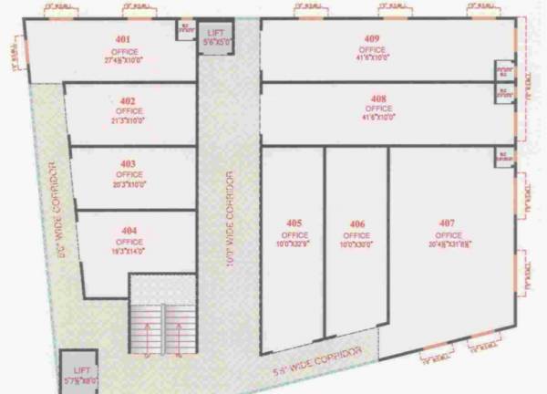 Images for Cluster Plan of Laksh Omkar Plaza