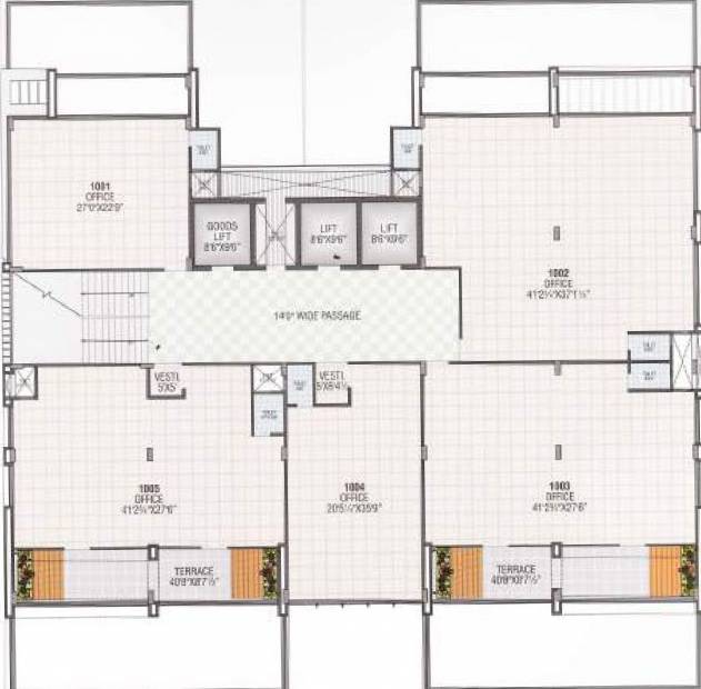 Images for Cluster Plan of Dwarkesh Business Hub