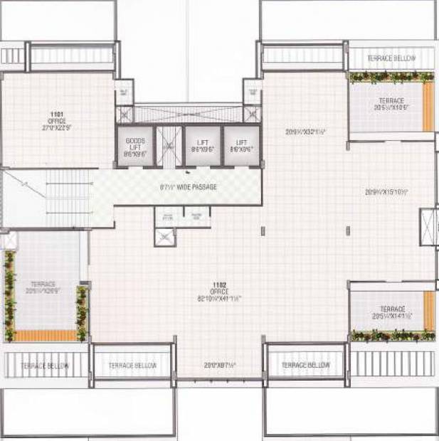Images for Cluster Plan of Dwarkesh Business Hub