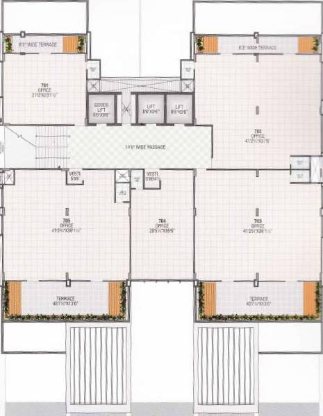 Images for Cluster Plan of Dwarkesh Business Hub