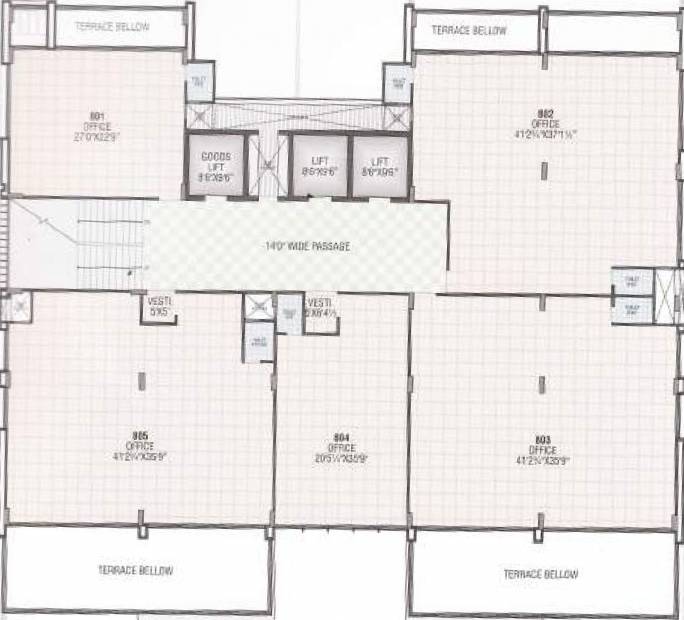 Images for Cluster Plan of Dwarkesh Business Hub