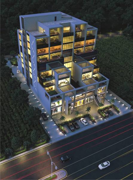 Images for Elevation of Dwarkesh Business Hub Images for Elevation of Dwarkesh Business Hub