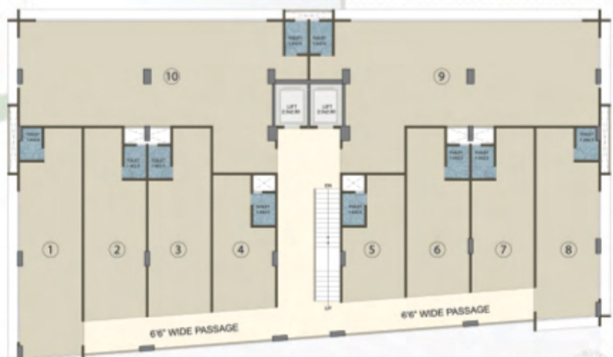 Images for Cluster Plan of Deep Indraprasth Business House