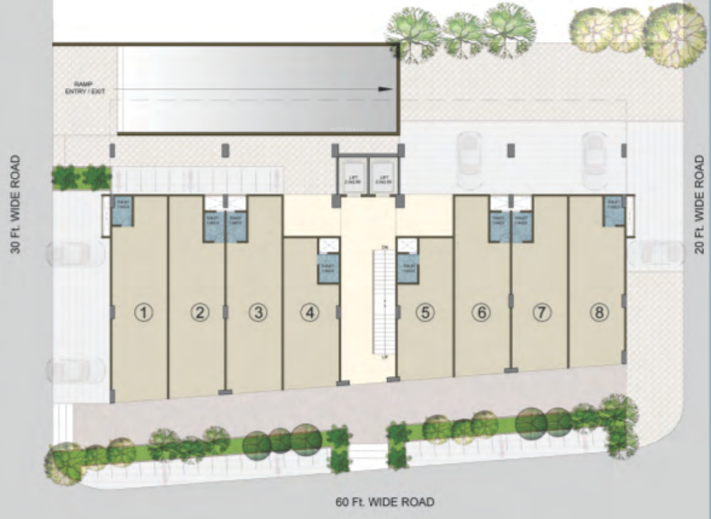 Images for Cluster Plan of Deep Indraprasth Business House