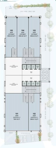 Images for Cluster Plan of Savani World Center 3