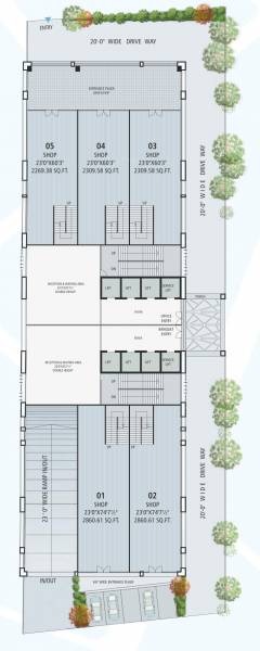 Images for Cluster Plan of Savani World Center 3
