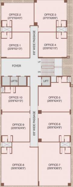 Images for Cluster Plan of Samruddhi Colonnade