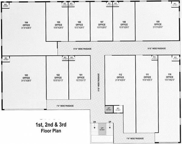 Images for Cluster Plan of Jeet Jahnavi Arcade