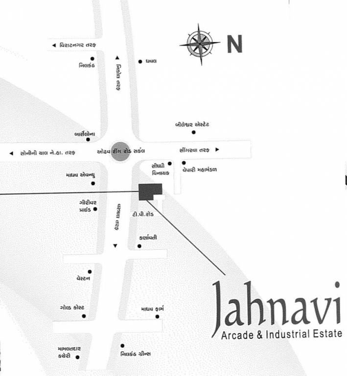 Images for Location Plan of Jeet Jahnavi Arcade