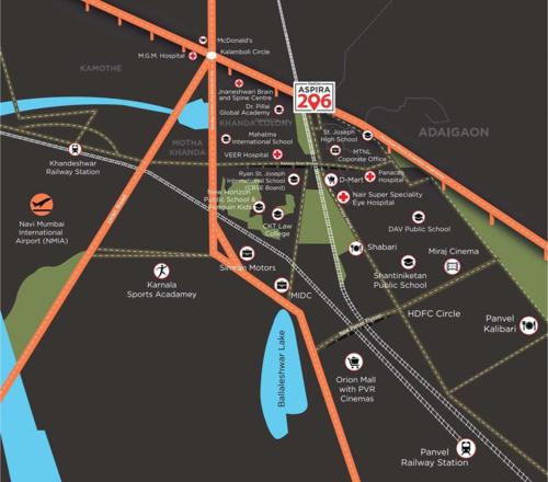  aspira-206 Images for Location Plan of GeeCee Aspira 206