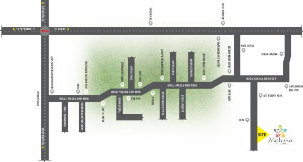  mahima Location Plan