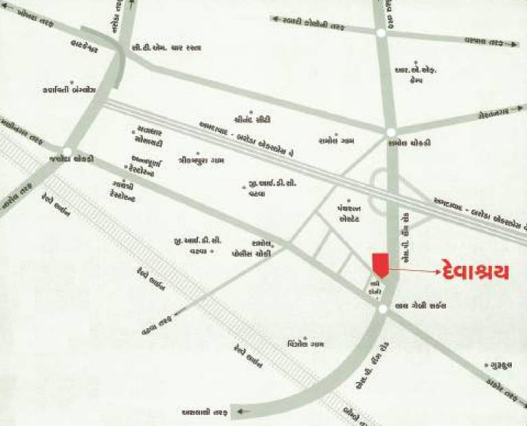 Images for Location Plan of N K Devashray Arcade And Ind Estate