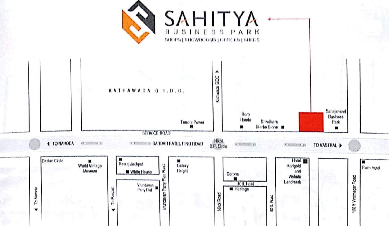 Images for Location Plan of Om Sahitya Business park