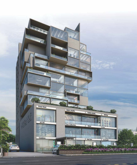  323-corporate-park Elevation