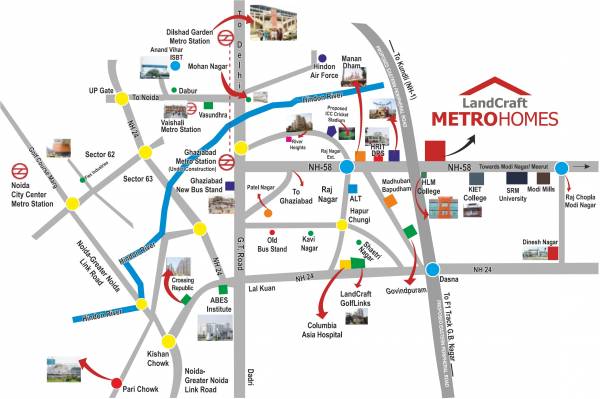 Images for Location Plan of LandCraft Metro Homes Images for Location Plan of LandCraft Metro Homes