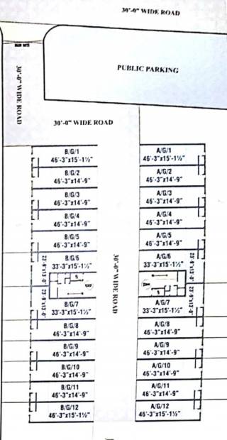Images for Cluster Plan of Sakar Pushpak Garment Park