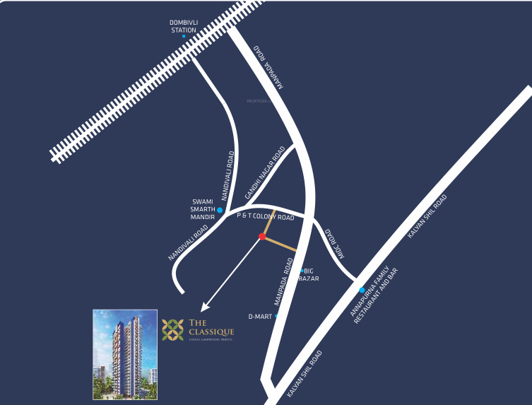  the classique Location Plan