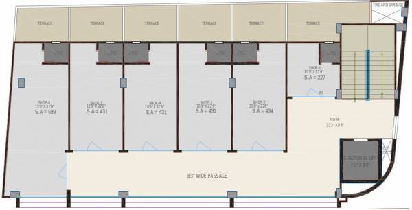 Images for Cluster Plan of Servashanti Siddhi Vinayak Arcade Block B