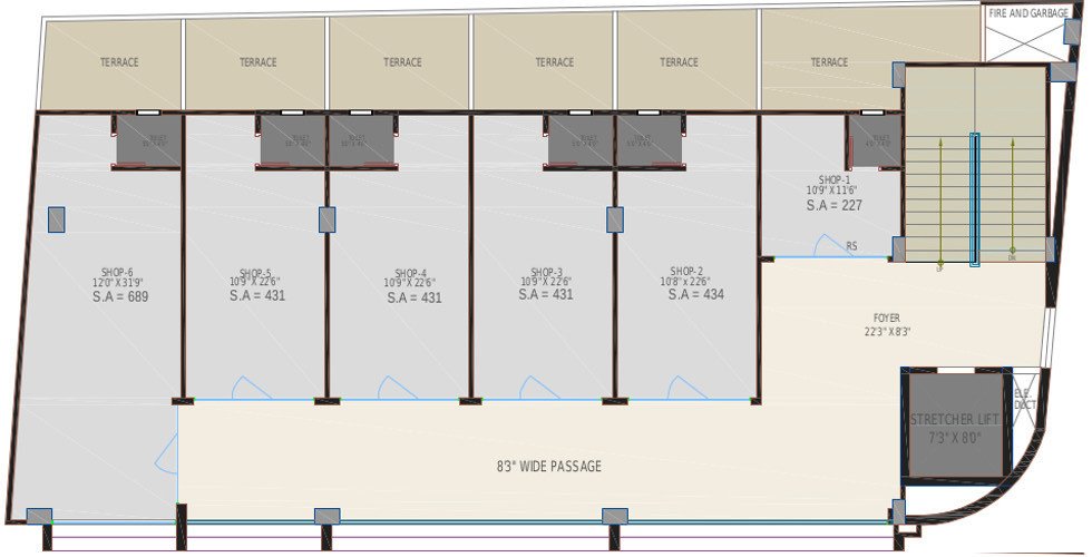 Images for Cluster Plan of Servashanti Siddhi Vinayak Arcade Block B