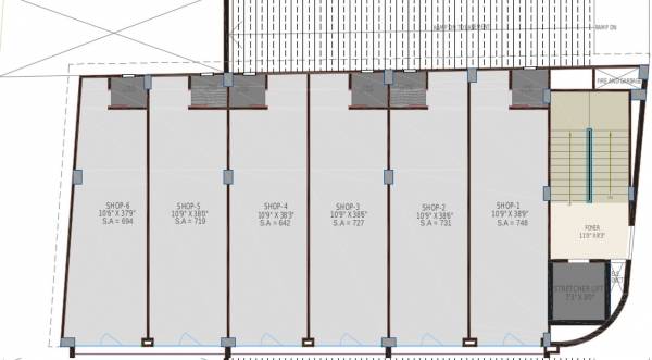 Images for Cluster Plan of Servashanti Siddhi Vinayak Arcade Block B